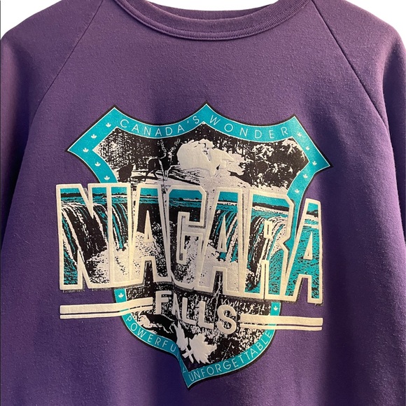 Vintage Niagara Falls Crewneck Sweatshirt Medium - Picture 4 of 4